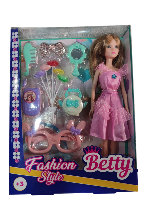 Eğlenceli Oyuncak ATİNİL PRETTY GİRL BEBEK Kız Erkek Çocuk Eğitici - Image 1