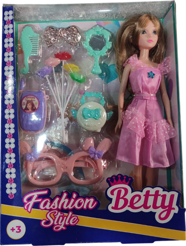 Eğlenceli Oyuncak ATİNİL PRETTY GİRL BEBEK Kız Erkek Çocuk Eğitici - Image 1