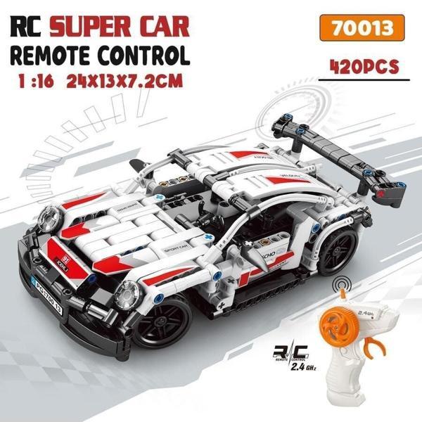 Öğretici Oyuncak 70012A 428 PCS YAPI SETİ UK LAMBORGHİNİ Kız Erkek Çocuk Eğiticil - Image 1