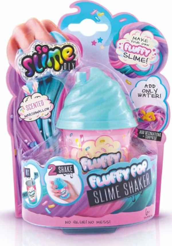 Öğretici Oyuncak Fluffy Slime Marshmallow Dokulu Pembe Kız Erkek Çocuk Eğitici - Image 1