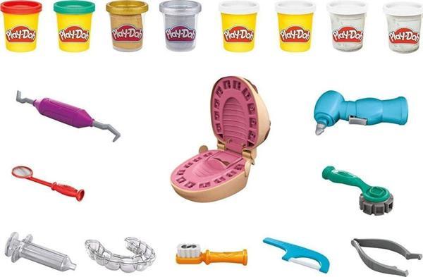Kız Erkek Çocuk Oyuncak Play-Doh Dişçi Seti F1259 Kız Erkek Çocuk Eğitici - Image 1