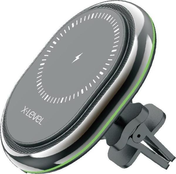 XC4052 X-VentMags Araç içi Manyetik Kablosuz Şarj Telefon Tutucu 15W Xlevel - Image 1