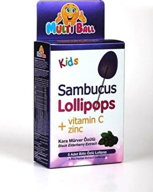 MULTİBALL KİDS SAMBUCUS LOLİPOP - Image 1