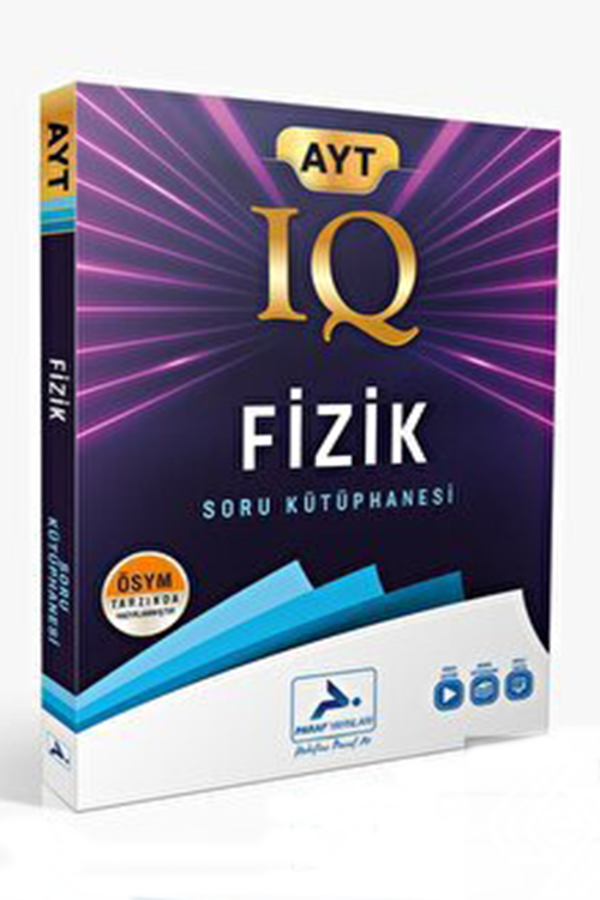 AYT Fizik IQ Soru Kütüphanesi Paraf Yayınları - PRF Paraf Yayınları - Image 1