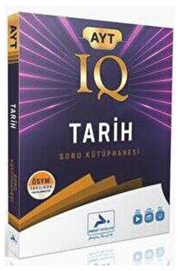 AYT Tarih IQ Soru Kütüphanesi Paraf Yayınları - PRF Paraf Yayınları - Image 1