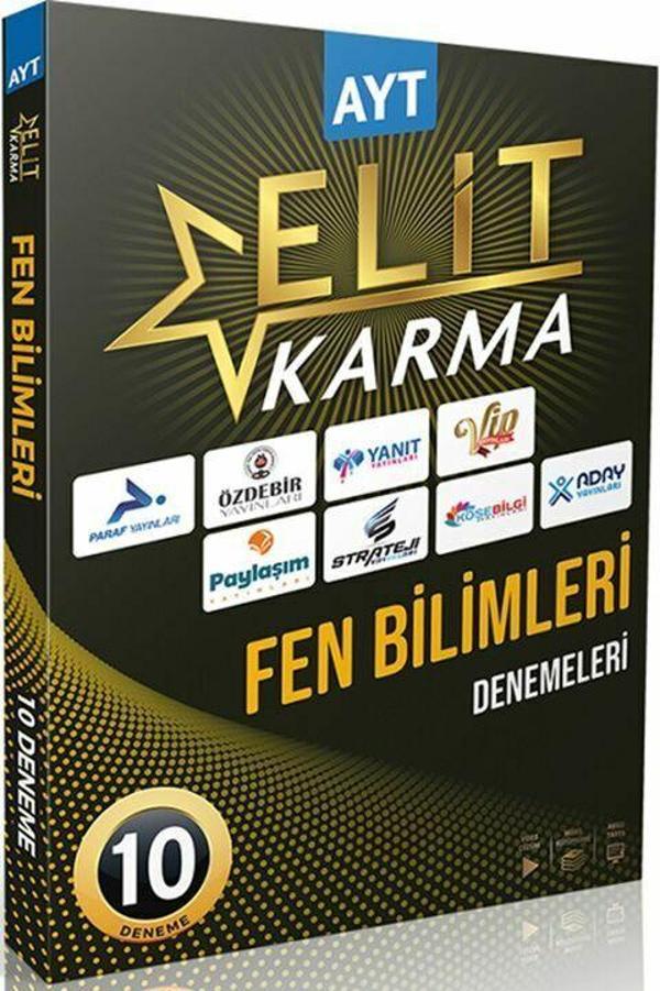 Paraf Yayınları AYT Fen Bilimleri Elit Karma 10 Deneme - PRF Paraf Yayınları - Image 1