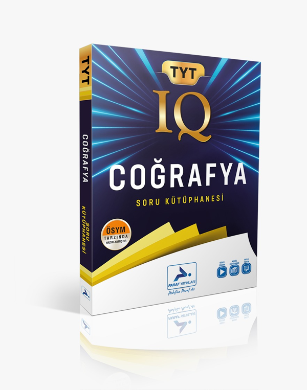 Paraf YKS TYT Coğrafya IQ Soru Kütüphanesi Paraf Yayınları - PRF Paraf Yayınları - Image 1