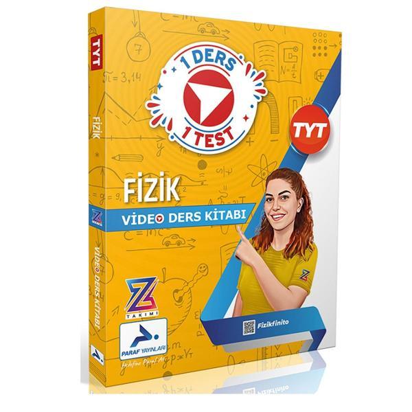 Paraf YKS TYT Fizik Z Takımı 1 Ders 1 Test Video Ders Kitabı Paraf Yayınları - PRF Paraf Yayınları - Image 1