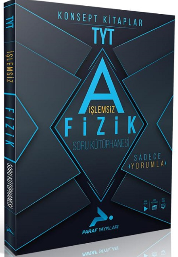 Paraf YKS TYT İşlemsiz Fizik Konsept Soru Kütüphanesi - PRF Paraf Yayınları - Image 1