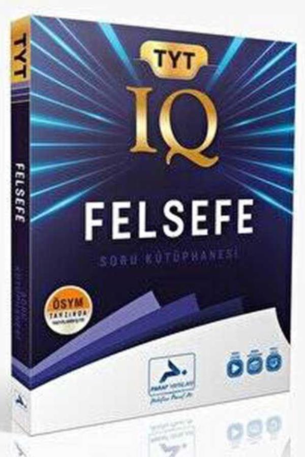 TYT IQ Felsefe Soru Kütüphanesi Paraf Yayınları - PRF Paraf Yayınları - Image 1