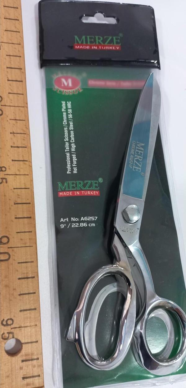 Merze Krom Terzi Makası Somunlu No:9 23 Cm - Image 1