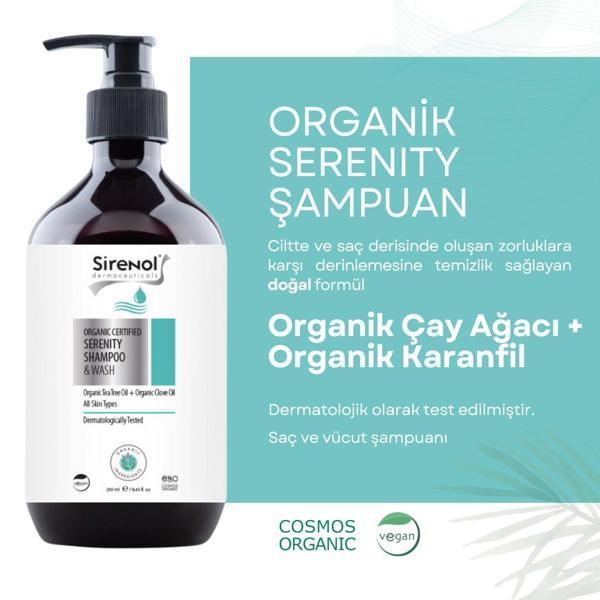Sirenol Organik Serenity Saç ve Vücut Şampuanı - Image 1