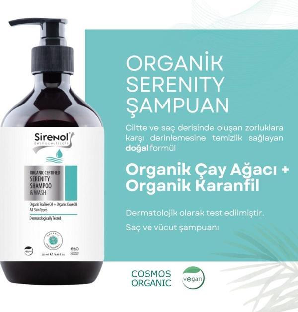 Sirenol Organik Serenity Saç ve Vücut Şampuanı - Image 1