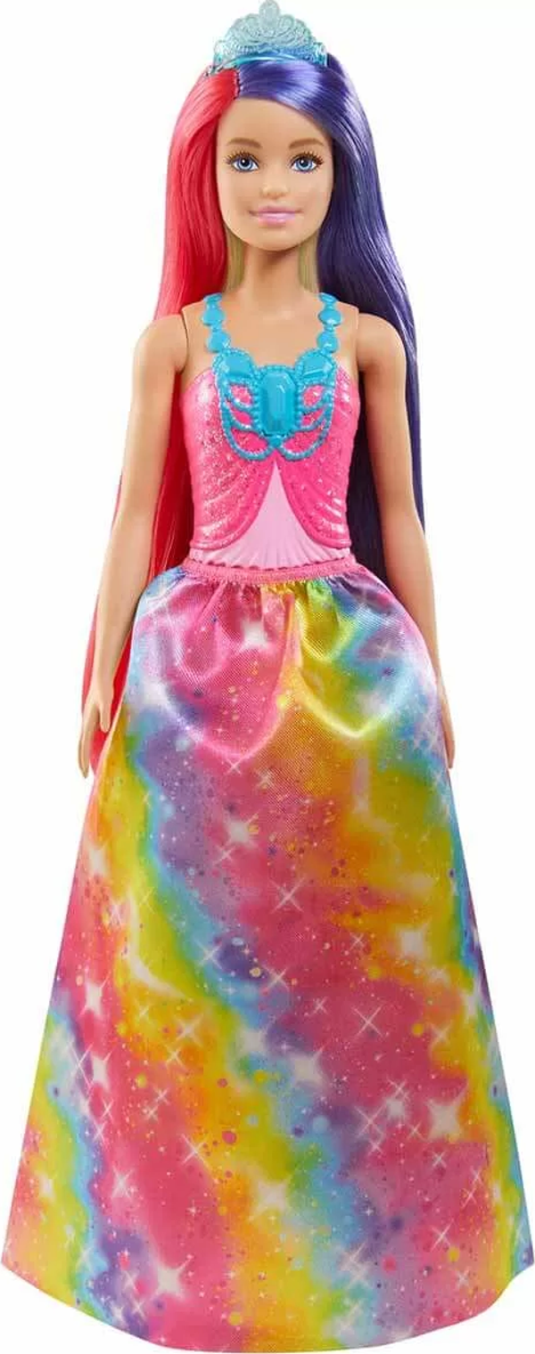 Öğretici Oyuncak Barbie Dreamtopia Uzun Saçlı Bebekler GTF37 Kız Erkek Çocuk Eğitici Eğitici Oyun - Image 1