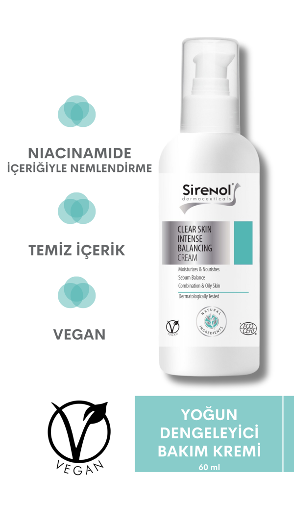 Sirenol Yoğun Dengeleyici Bakım Kremi 60 mL - Image 1