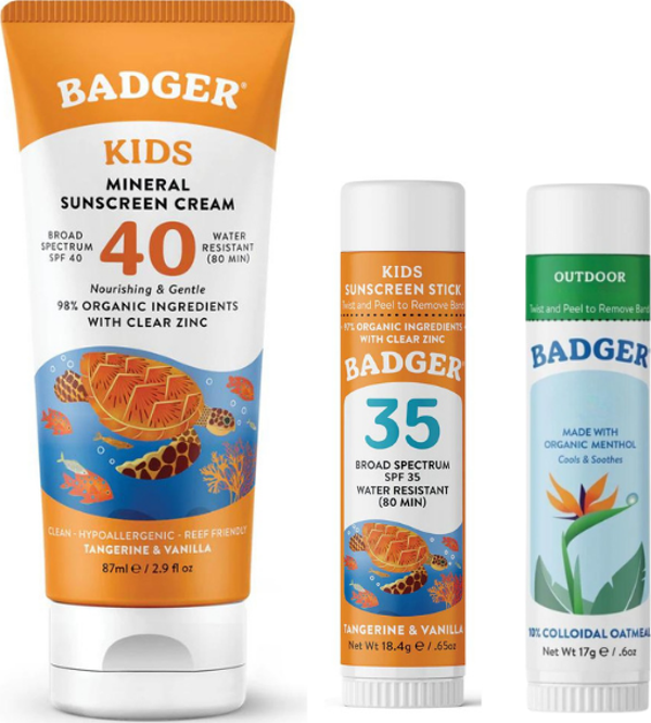 Clear Zinc Çocuk Güneş Seti ve Outdoor Stick - Image 1