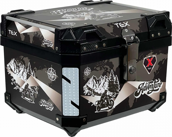 TEX ARKA ÇANTA 70055 50 LT ABS ADVENTURE GRİ UNIVERSAL - Image 1
