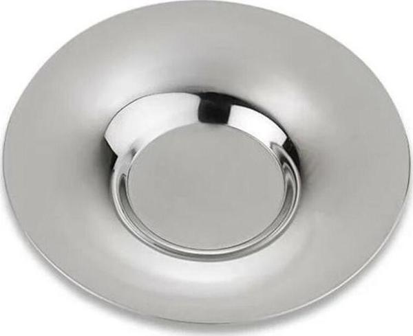 Özbir Çelik Çay Tabağı Sade 10 Cm 304 Kalite Paslanmaz Çelik 1 Adet - Image 1