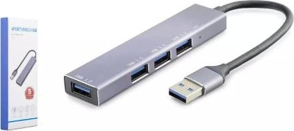 Hadron Hdx7042 Usb3.0 Hub 4-Usb3.0 Gri - Image 1