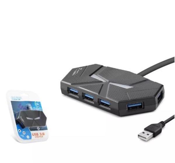 Hadron Hdx7038 Usb3.0 Hub 7-Usb3.0 1.2M Siyah - Image 1