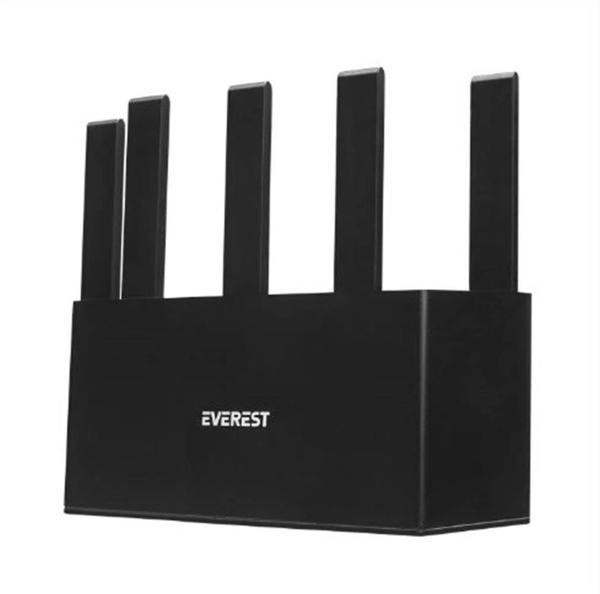 Everest EWR-X3000-V1 AX3000Mbps DualBand 5-6dBi Anten WISP+AP+Repeater Destekli Kablosuz Wifi Router - Image 1