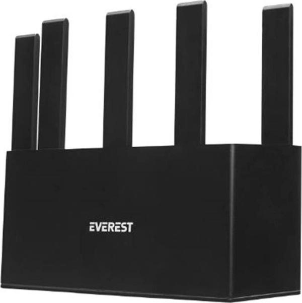 Everest EWR-X3000-V1 AX3000Mbps DualBand 5-6dBi Anten WISP+AP+Repeater Destekli Kablosuz Wifi Router - Image 1