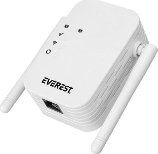 Everest EWR-N302 2.4GHz 300Mbps 1xWAN-LAN Port 2x2dBi Anten Repeater+AP Kablosuz Menzil Genişletici - Image 1