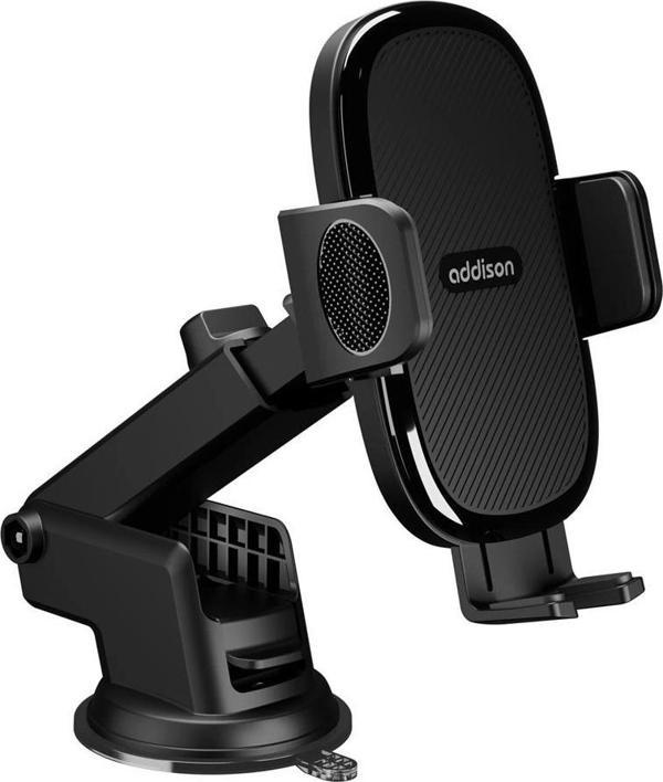 Addison ADS-136 Universal Ayarlanabilir Siyah Araç Telefon Tutucu - Image 1