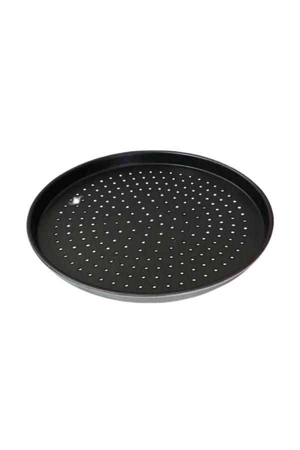 Özdemir Metal Teflonlu Delikli Pizza Tavası 28 Cm 3 Adet - Image 1