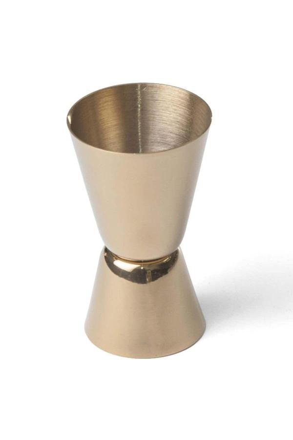 Dlek Store Çelik Klasik Altın Renk Jigger 2/4 1 Adet - Image 1