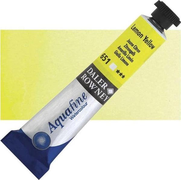 Supertrend Aquafine Tüp Sulu Boya 8 ml. 651 LEMON YELLOW - Image 1