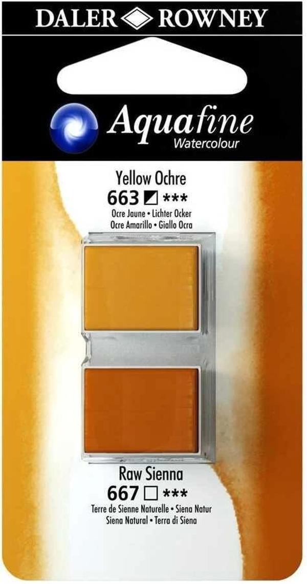 Supertrend Aquafine 1/2 Tablet Sulu Boya 2'li Set YELLOW OCHRE / RAW SIENNA - Image 1