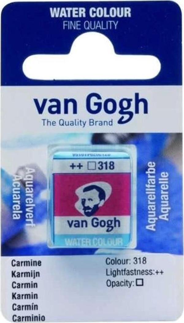 Supertrend Van Gogh 1/2 Tablet Sulu Boya 318 Carmine - Image 1