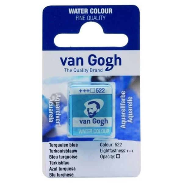 Supertrend Van Gogh 1/2 Tablet Sulu Boya 522 Turquoise Blue - Image 1