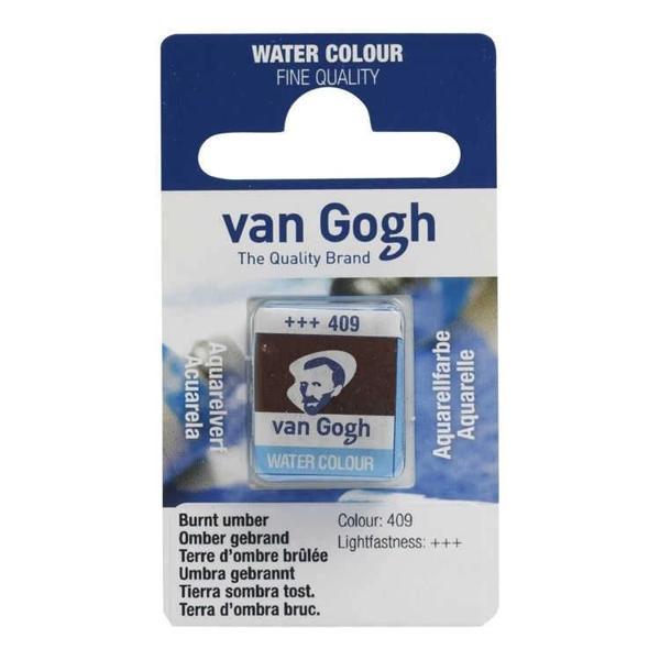Supertrend Van Gogh 1/2 Tablet Sulu Boya 409 Burnt Umber - Image 1