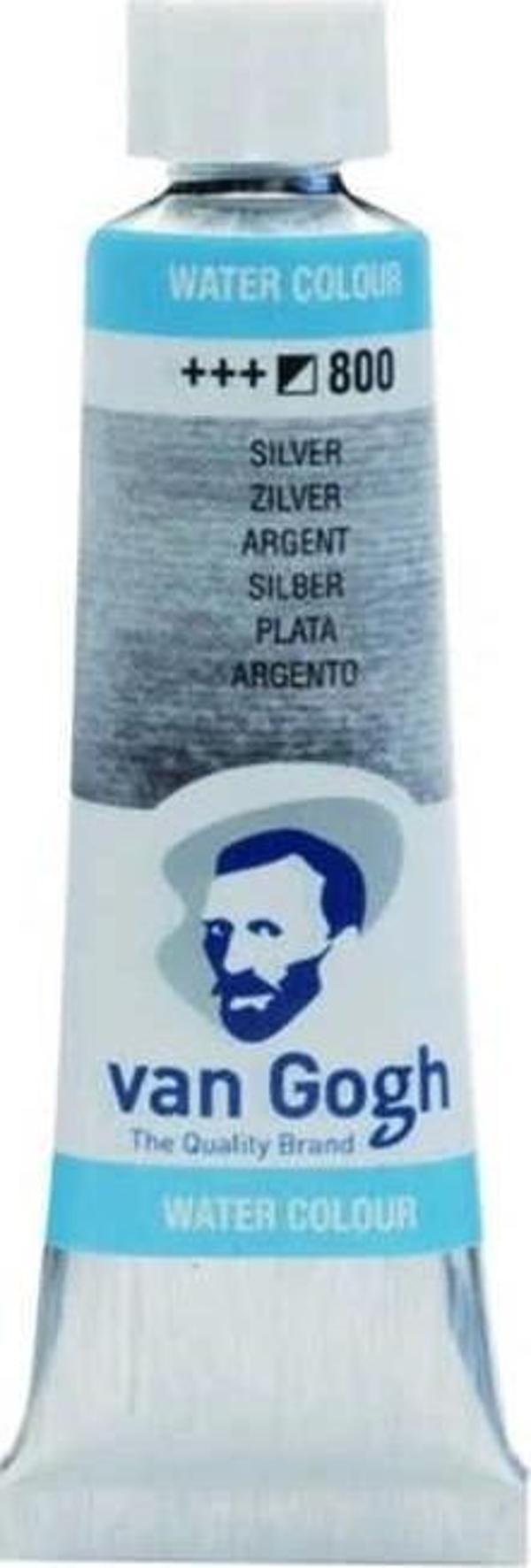 Supertrend Van Gogh 10 ml. Tüp Sulu Boya 800 Silver - Image 1