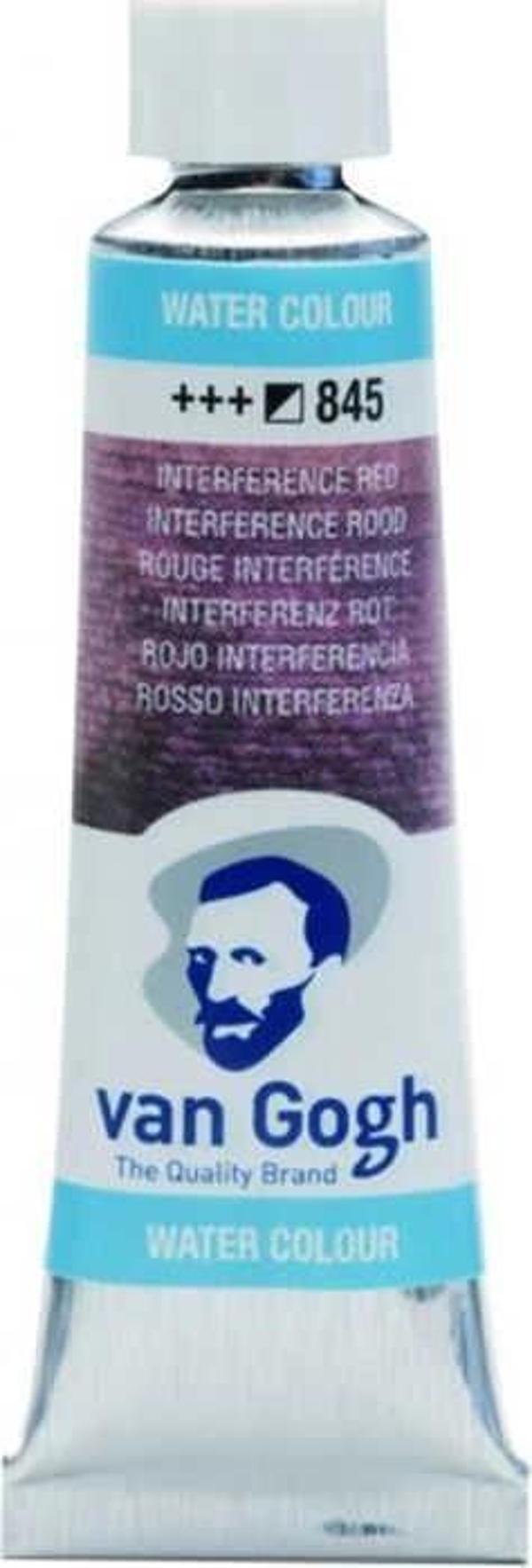 Supertrend Van Gogh 10 ml. Tüp Sulu Boya 845 Interference Red - Image 1