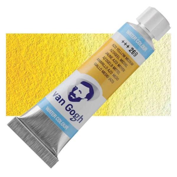 Supertrend Van Gogh 10 ml. Tüp Sulu Boya 269 Azo Yellow Medium - Image 1