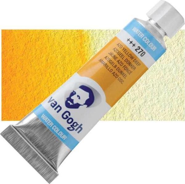 Supertrend Van Gogh 10 ml. Tüp Sulu Boya 270 Azo Yellow Deep - Image 1