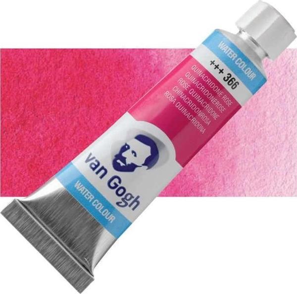 Supertrend Van Gogh 10 ml. Tüp Sulu Boya 366 Quinacridone Rose - Image 1