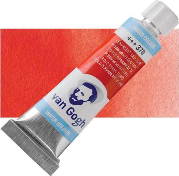 Supertrend Van Gogh 10 ml. Tüp Sulu Boya 370 Permanent Red Light - Image 1