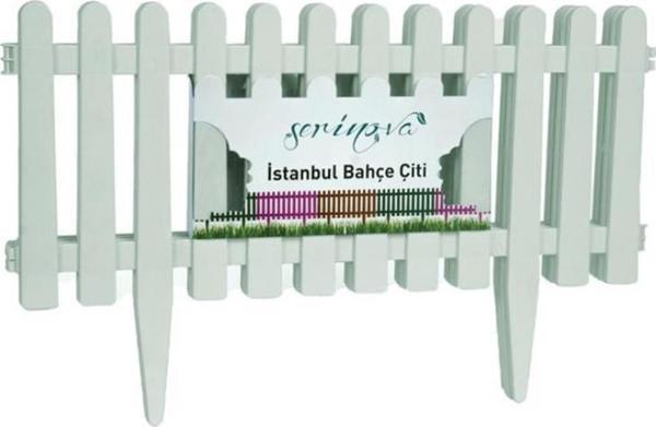 Omnipazar SO-IBC1 Eko İstanbul Bahçe Çiti 4'lü Set 55x34 cm Kirli Beyaz - Image 1