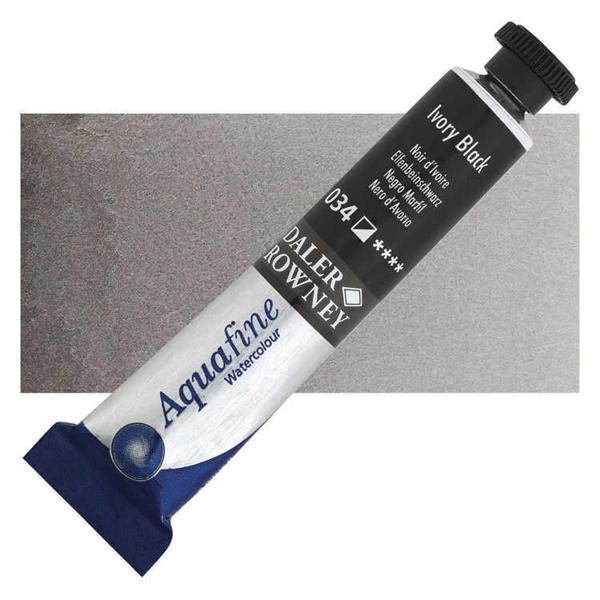 Supertrend Aquafine Tüp Sulu Boya 8 ml. 034 IVORY BLACK - Image 1