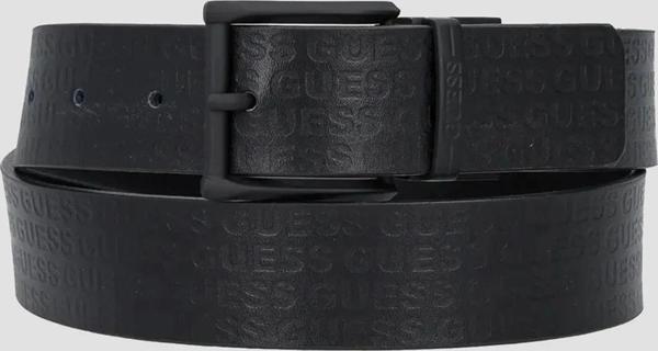 Guess Access Erkek Siyah Ayarlanabilir Çift Taraflı Deri Kemer BM7820P5335-BLA - Image 1