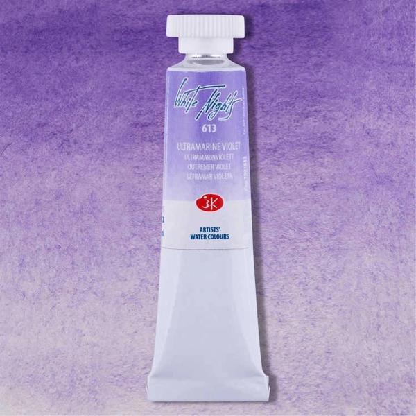 Supertrend White Nights Tüp Sulu Boya 10 ml. 613 Ultramarine Violet - Image 1