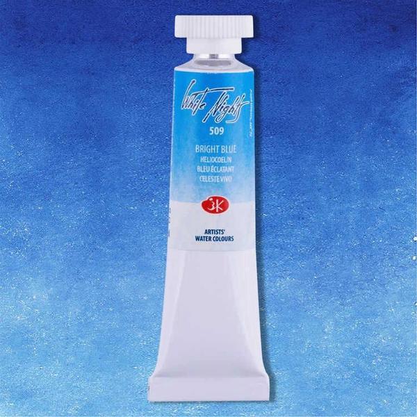 Supertrend White Nights Tüp Sulu Boya 10 ml. 509 Bright Blue - Image 1