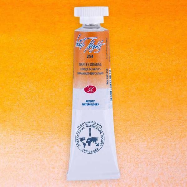 Supertrend White Nights Tüp Sulu Boya 10 ml. 254 Neapolitan Orange - Image 1