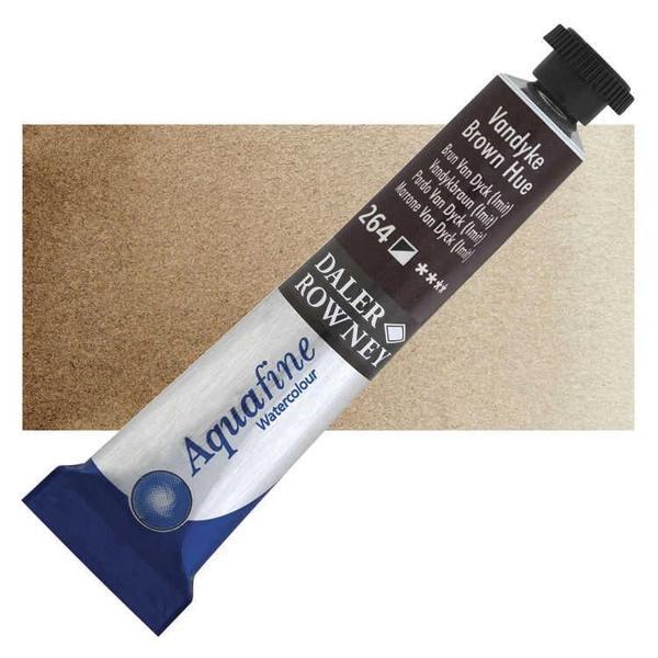 Supertrend Aquafine Tüp Sulu Boya 8 ml. 264 VANDYKE BROWN HUE - Image 1