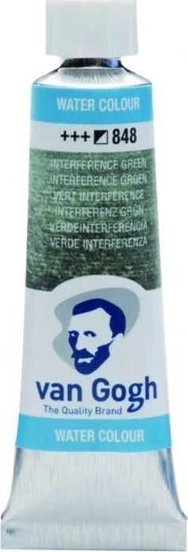 Supertrend Van Gogh 10 ml. Tüp Sulu Boya 848 Interference Green - Image 1