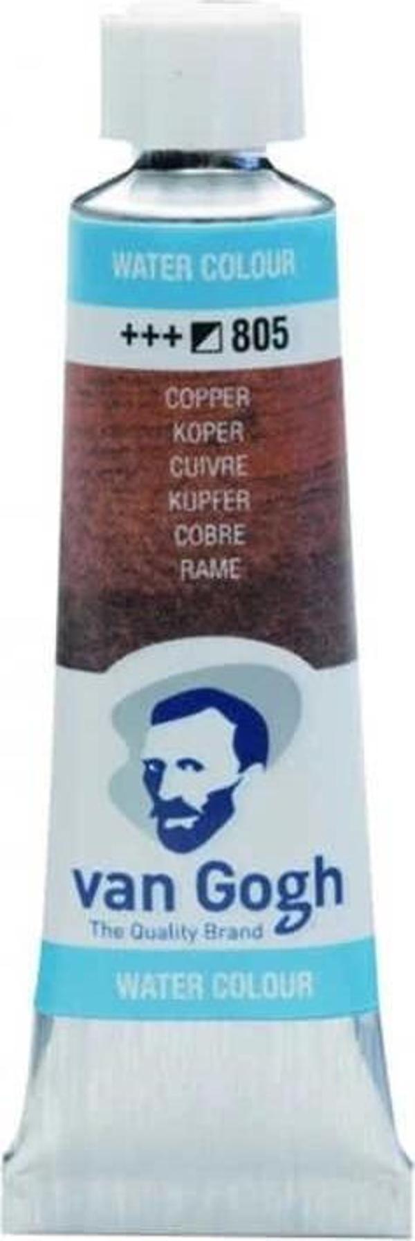 Supertrend Van Gogh 10 ml. Tüp Sulu Boya 805 Copper - Image 1